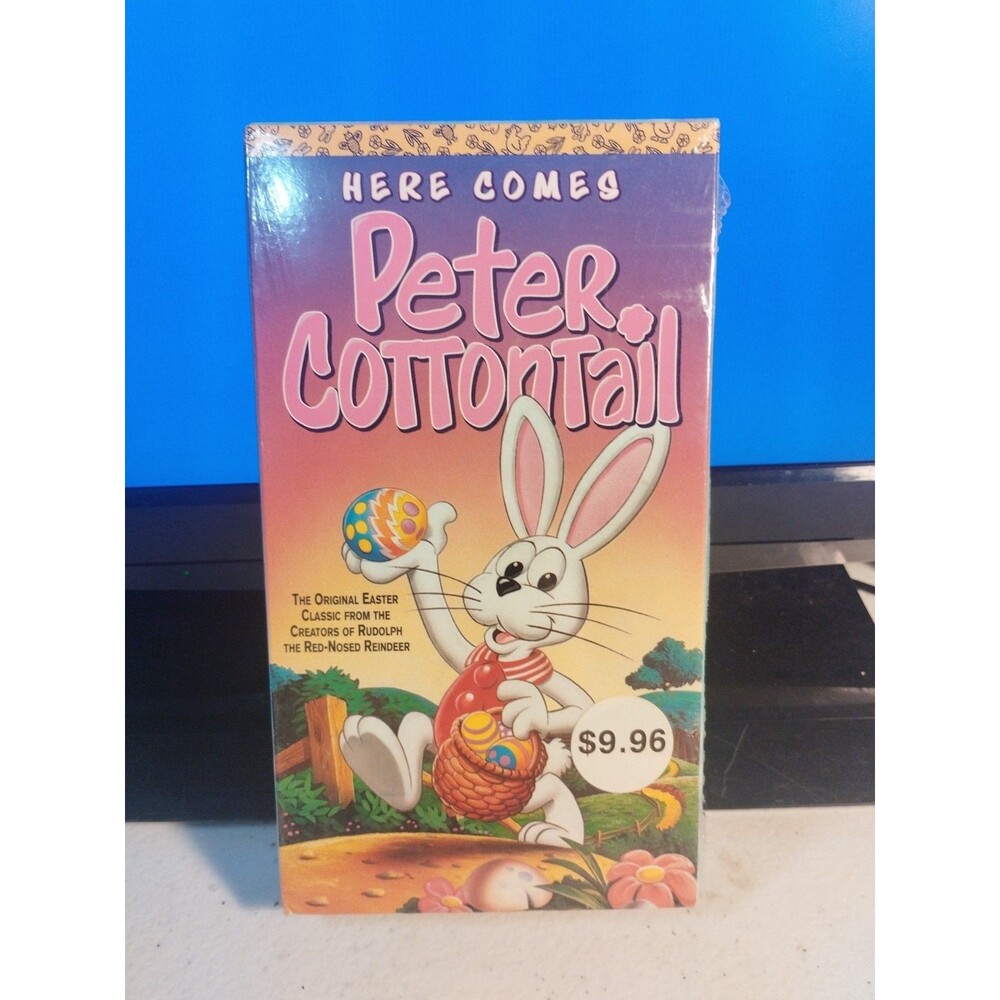 Here Comes Peter Cottontail Rankin Bass Easter classic VHS video SEALED!